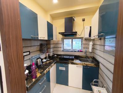 Kitchen Image of 1000 Sq.ft 3 BHK Apartment / Flat for sale in Dakshineswar Kolkata for Rs. 5400000