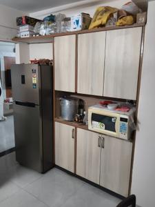 Kitchen Image of 1000 Sq.ft 2 BHK Apartment / Flat for sale in Bodakdev Ahmedabad for Rs. 7000000