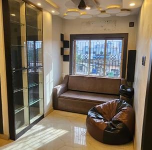 Hall Image of 1050 Sq.ft 2 BHK Apartment / Flat for rent in Behala Kolkata for Rs. 35000