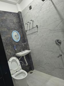 Bathroom Image of 900 Sq.ft 2 BHK Independent House for rent in Mirjapur Indore for Rs. 13000