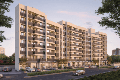 Image of 1341 Sq.ft 2 BHK Apartment / Flat for sale in Ognaj, Ahmedabad for Rs. 6000000