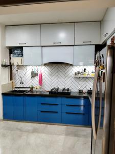 Kitchen Image of 4475 Sq.ft 4 BHK Apartment / Flat for sale in Paarijat Eclat, Iscon Ambli Road Ahmedabad for Rs. 53000000