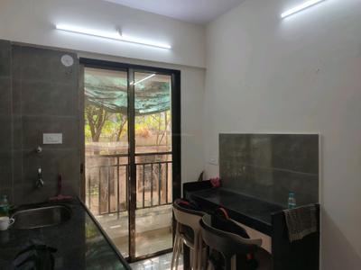 Kitchen Image of 655 Sq.ft 1 BHK Apartment / Flat for sale in Sai Satyam Residency B Building, Kalyan West Kalyan for Rs. 4100000