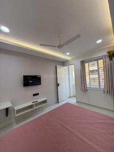 Bedroom Image of 450 Sq.ft 1 RK Builder Floor for rent in Scheme No 114 Indore for Rs. 17000