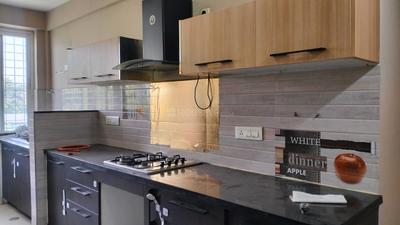 Kitchen Image of 1350 Sq.ft 3 BHK Apartment / Flat for rent in Suvastu Astoria Park, Basapura Bengaluru for Rs. 42000