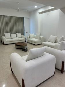 Living Room Image of 6950 Sq.ft 5 BHK Apartment / Flat for rent in Venus Pashmina, Bodakdev Ahmedabad for Rs. 450000