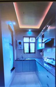 Kitchen Image of 900 Sq.ft 1 BHK Apartment / Flat for sale in Krishna Krishnabhumi, Sunrakh Bangar Vrindavan for Rs. 12000000