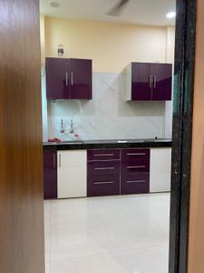 Kitchen Image of 350 Sq.ft 1 RK Builder Floor for rent in Vijay Nagar Indore for Rs. 15000