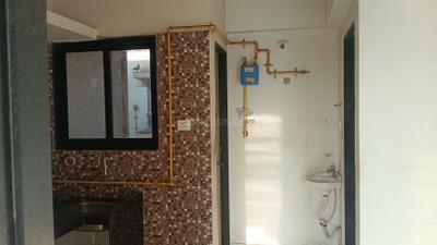 Kitchen Image of 750 Sq.ft 1 BHK Apartment / Flat for rent in Savani Developers Prayosha Home, Karadva Gam Surat for Rs. 8000