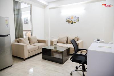 Hall Image of 700 Sq.ft 1 BHK Builder Floor for rent in Sector 54 Gurgaon for Rs. 64000