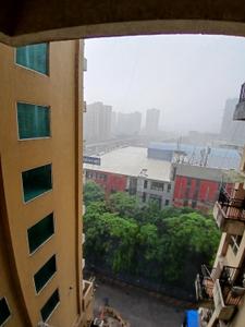 Balcony Image of 598 Sq.ft 1 BHK Apartment / Flat for rent in DB Ozone, Dahisar East Mumbai for Rs. 20000