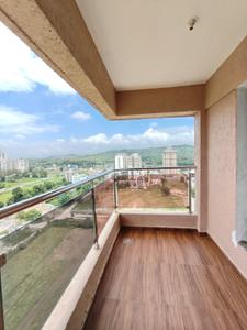 Balcony Image of 600 Sq.ft 1 BHK Apartment / Flat for rent in Mehetre Laxmi Empire, Ravet Pune for Rs. 20000