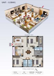 Image of 1374 Sq.ft 2 BHK Builder Floor for sale in Pahala, Bhubaneswar for Rs. 7488000