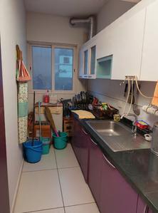 Kitchen Image of 1850 Sq.ft 3 BHK Apartment / Flat for rent in Pumpwell Mangalore for Rs. 50000