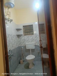 Bathroom Image of 400 Sq.ft 1 BHK Independent House for rent in Sattva Songbird, Cheemasandra Bengaluru for Rs. 8500
