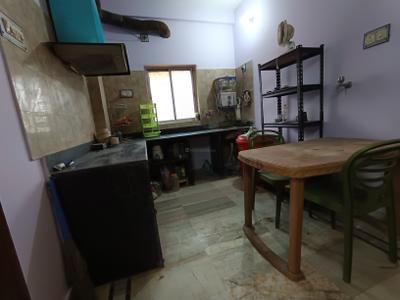 Kitchen Image of 637 Sq.ft 1 BHK Apartment / Flat for sale in Purba Putiary Kolkata for Rs. 2500000