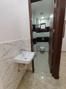 Bathroom Image of 380 Sq.ft 1 BHK Builder Floor for sale in Shalimar Bagh New Delhi for Rs. 4850000