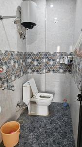 Bathroom Image of 350 Sq.ft 1 RK Builder Floor for rent in Sector 12 Noida for Rs. 16500