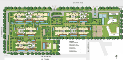 Image of 2060 Sq.ft 3 BHK Apartment / Flat for sale in Puri Aanand Vilas, Sector 81, Faridabad for Rs. 28000000