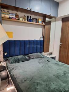 Bedroom Image of 450 Sq.ft 1 BHK Apartment / Flat for rent in Lodha Crown, Thane West Thane for Rs. 35000