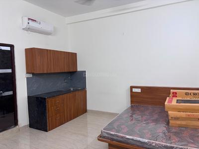 Bedroom Image of 385 Sq.ft 1 RK Studio for rent in Jakhya Indore for Rs. 12999