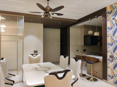 Dining Area Image of 2700 Sq.ft 5 BHK Builder Floor for sale in Reeba Homes Ultra Luxury Builder Floors, Indirapuram Ghaziabad for Rs. 42551000