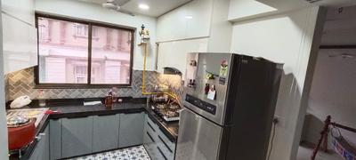 Kitchen Image of 717 Sq.ft 1 BHK Apartment / Flat for rent in Palash Homes, Sarkhej Ahmedabad for Rs. 23000