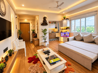 Image of 850 Sq.ft 1 BHK Builder Floor for rent in Omaxe Eternity, Sunrakh Bangar, Vrindavan for Rs. 35000