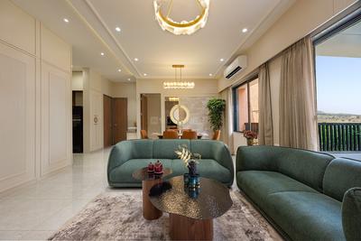 Hall Image of 1200 Sq.ft 3 BHK Apartment / Flat for sale in Gotri Vadodara for Rs. 6200000