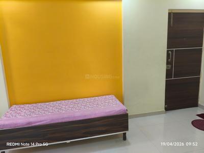 Bedroom Image of 645 Sq.ft 1 BHK Apartment / Flat for rent in Sai Trilok Heights, Thakurli Thane for Rs. 16000
