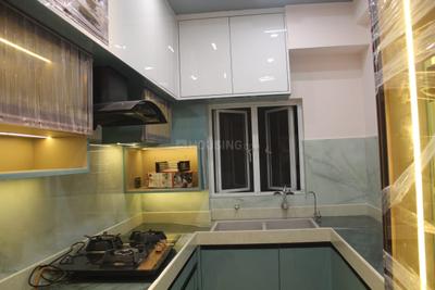 Kitchen Image of 1250 Sq.ft 3 BHK Apartment / Flat for sale in Nagerbazar Kolkata for Rs. 6000000