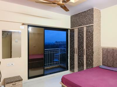 Bedroom Image of 801 Sq.ft 2.5 BHK Apartment / Flat for rent in Arihant City Phase II Buillding F G H I J, Bhiwandi Thane for Rs. 25000