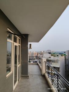Balcony Image of 1730 Sq.ft 3 BHK Apartment / Flat for rent in Lohgarh Zirakpur for Rs. 33000