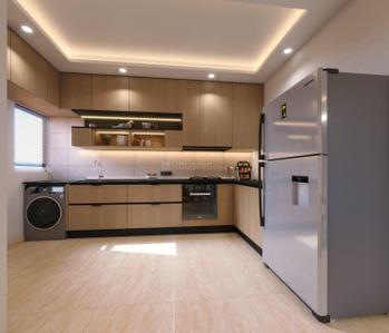 Kitchen Image of 668 Sq.ft 1 BHK Apartment / Flat for sale in Embassy Verde, Devanahalli Bengaluru for Rs. 7500000