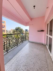 Balcony Image of 1350 Sq.ft 3 BHK Builder Floor for rent in Purba Barisha Kolkata for Rs. 30000