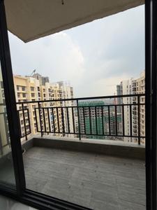 Balcony Image of 705 Sq.ft 1.5 BHK Apartment / Flat for rent in Runwal Gardens, Dombivli East Thane for Rs. 16000