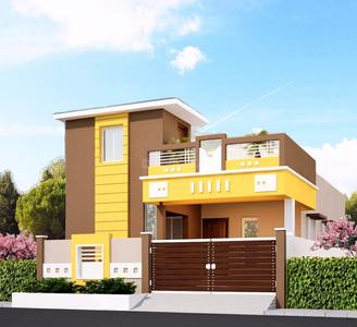 Image of 800 Sq.ft 2 BHK Independent House for sale in Padappai, Chennai for Rs. 5000000