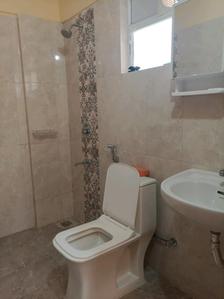 Common Bathroom Image of 1050 Sq.ft 2 BHK Apartment / Flat for rent in Nebula Aavaas, Bachupally Hyderabad for Rs. 32000