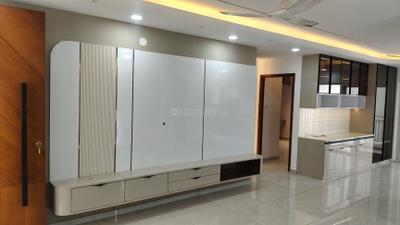 Living Room Image of 1800 Sq.ft 3 BHK Apartment / Flat for rent in EIPL Cornerstone, Puppalaguda Hyderabad for Rs. 68000