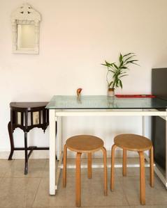 Hall Image of 1249 Sq.ft 1 BHK Apartment / Flat for rent in Calangute Goa for Rs. 40000