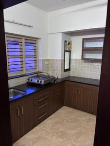 Kitchen Image of 1500 Sq.ft 3 BHK Apartment / Flat for rent in Kadri Mangalore for Rs. 35000