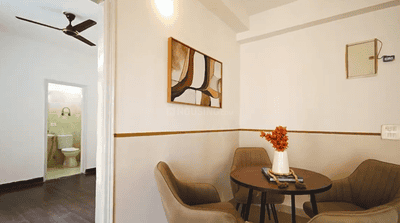 Living Room Image of 842 Sq.ft 2 BHK Apartment / Flat for sale in Anthem French Apartments, Noida Extension Greater Noida for Rs. 7700000