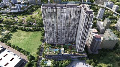 Image of 758 Sq.ft 2 BHK Apartment / Flat for sale in Dosti Eastern Bay Phase 1, Wadala, Mumbai for Rs. 19900000