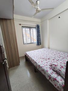 Bedroom Image of 610 Sq.ft 1 BHK Builder Floor for rent in S.G. Palya Bengaluru for Rs. 18000