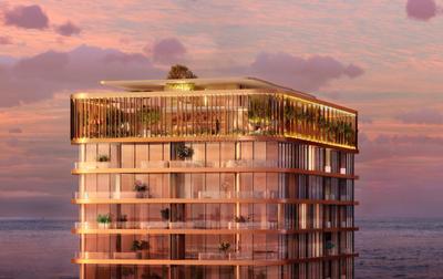 Balcony Image of 807 Sq.ft 1 BHK Apartment / Flat for sale in Deira Islands Dubai for Rs. 57792059