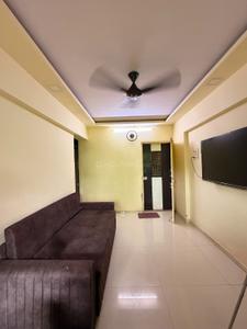 Hall Image of 635 Sq.ft 1 BHK Apartment / Flat for rent in Dombivli West Thane for Rs. 14000