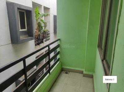 Balcony Image of 500 Sq.ft 1 BHK Apartment / Flat for rent in Barjatya Pearl Galaxy, Bhicholi Mardana Indore for Rs. 8500