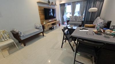 Living Room Image of 1183 Sq.ft 2 BHK Apartment / Flat for sale in Kothrud Pune for Rs. 16500000