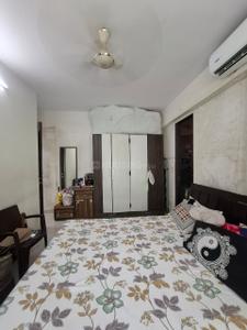 Bedroom Image of 693 Sq.ft 1 BHK Apartment / Flat for rent in Ajmera Regalia, Borivali West Mumbai for Rs. 46000