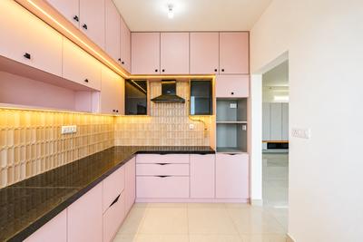 Kitchen Image of 1370 Sq.ft 3 BHK Apartment / Flat for rent in Assetz Marq, Kannamangala - Whitefield Hoskote Road Bengaluru for Rs. 63000